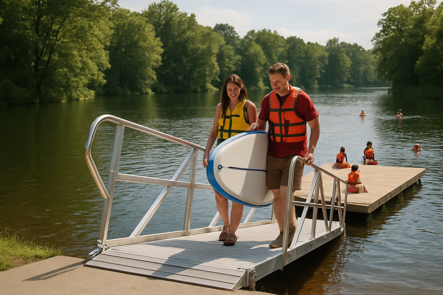 Floating Dock Ramps, Gangways and Hardware: How It All Connects