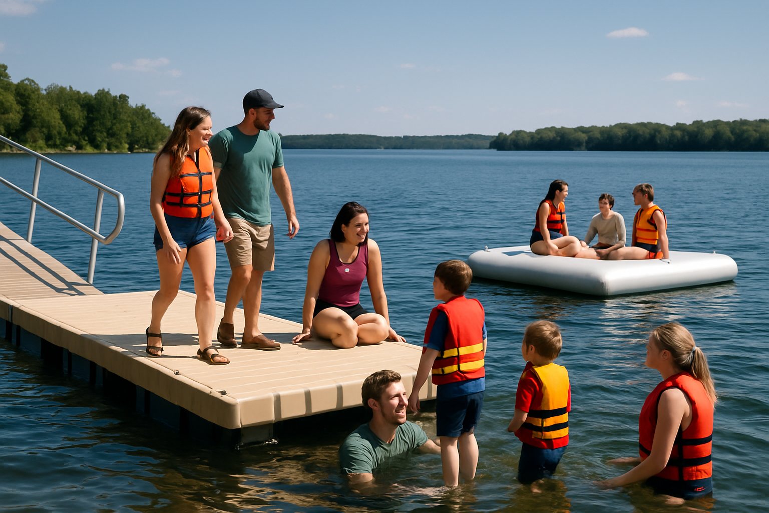 EZ Dock Cost vs Inflatable Docks: An Honest Comparison