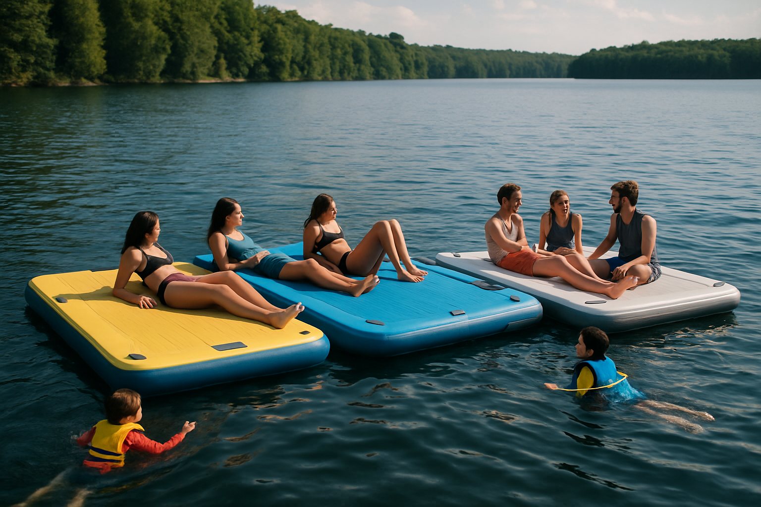 Solstice vs BOTE vs VEVOR Inflatable Docks Compared
