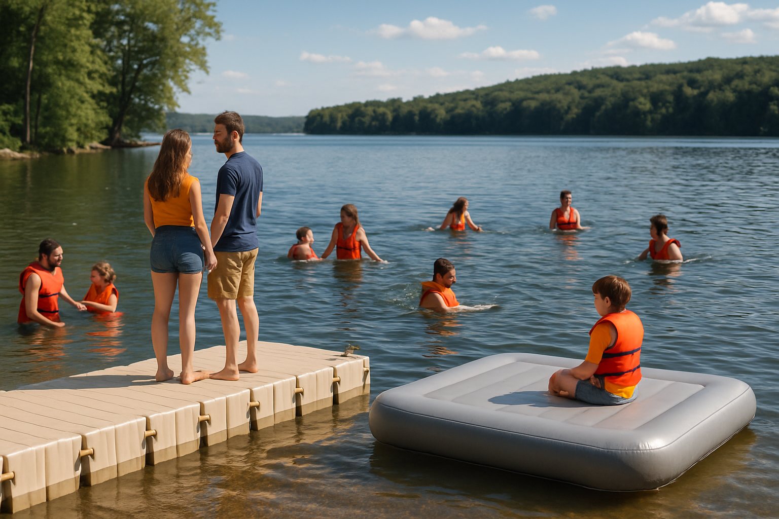 Wave Armor Floating Dock vs Inflatable Docks Compared